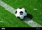 soccer-ball-classic-black-and-white-with-line-on-green-artificial-grass-MKE7GT.jpg