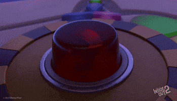 Warning Inside Out GIF by Disney Pixar Warning Inside Out GIF by Disney Pixar